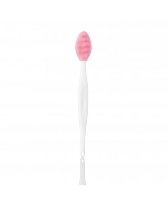 Silicone face scrub brush (color: soft pink)