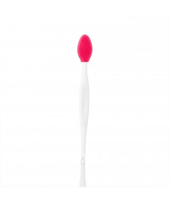 Silicone face scrub brush (color: soft pink)