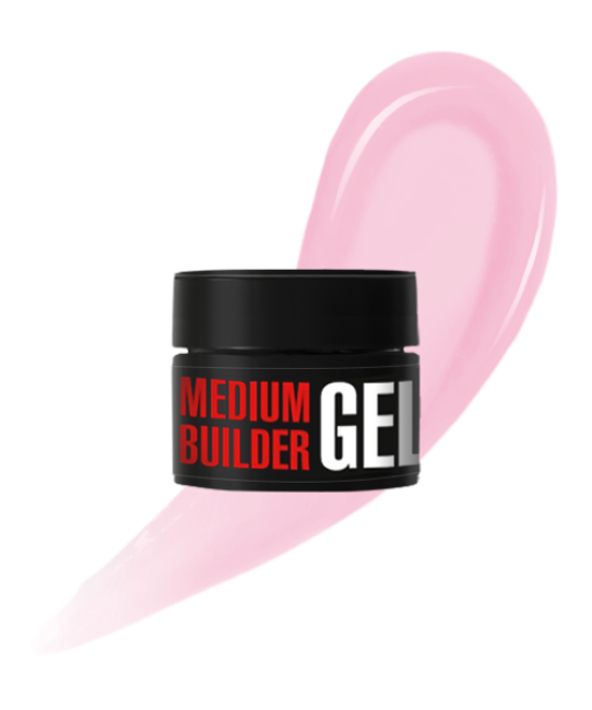 Medium Builder Gel 10, 13 g (shade: Lilac-Pink)