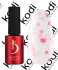 No Sticky Top Coat Kodi professional Art 19, 7 ml