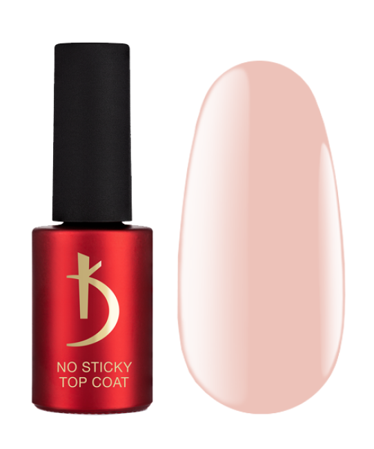 Top 6 naturel, Top Coat non collant Kodi professionnel, 7 ml