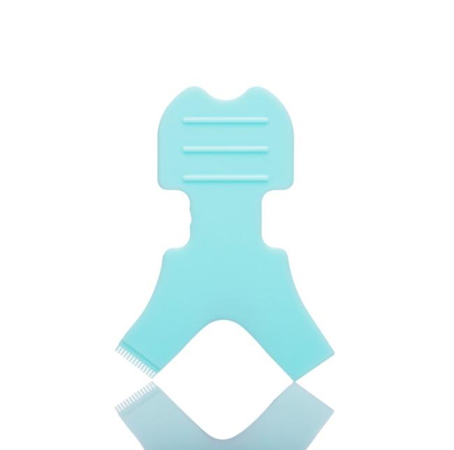 Applicateur en plastique souple en forme de V pour fixer les cils