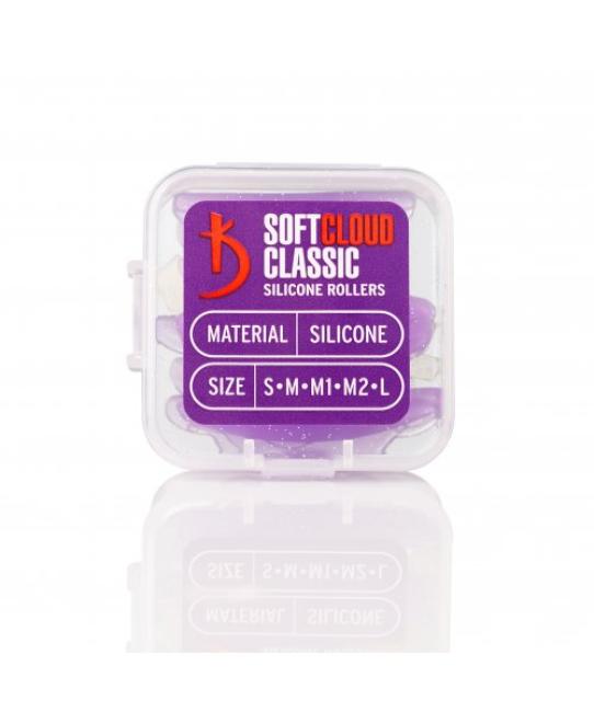 Recourbe-cils en silicone souple pour laminage (couleur : violet)
