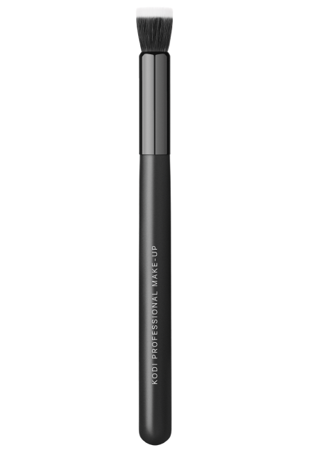 Small Brush Duo Fibre for Creamy Corrective Textures № 48 (Bristle: Nylon)