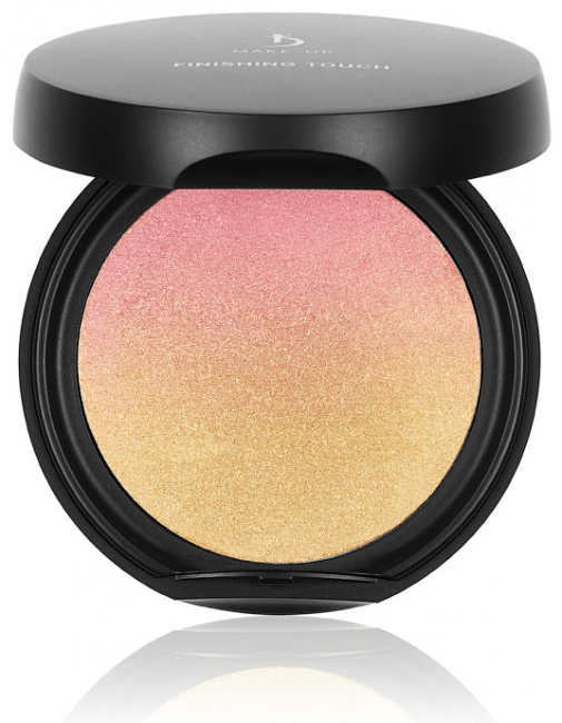 Poudre compacte scintillante