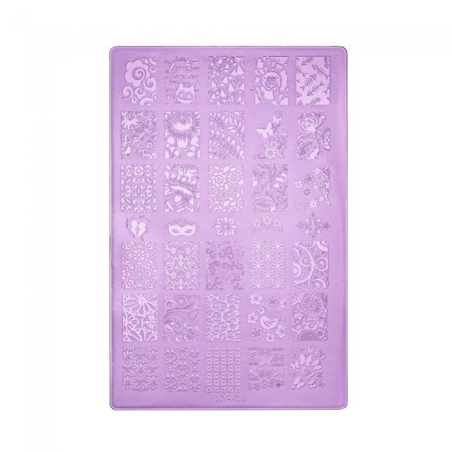 Stamping Plate K08 (9.5x14.5cm)