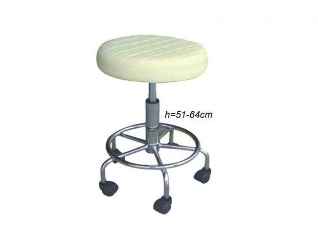 Chaise sans dossier pour maître, couleur beige, CH 845