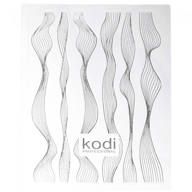 3D Nail Art Sticker (Color: Silver)
