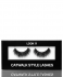 Cils en bande style défilé, look 11