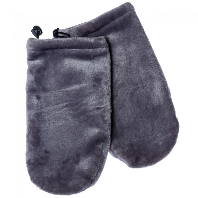 Mitaines en tissu éponge (couleur : gris)
