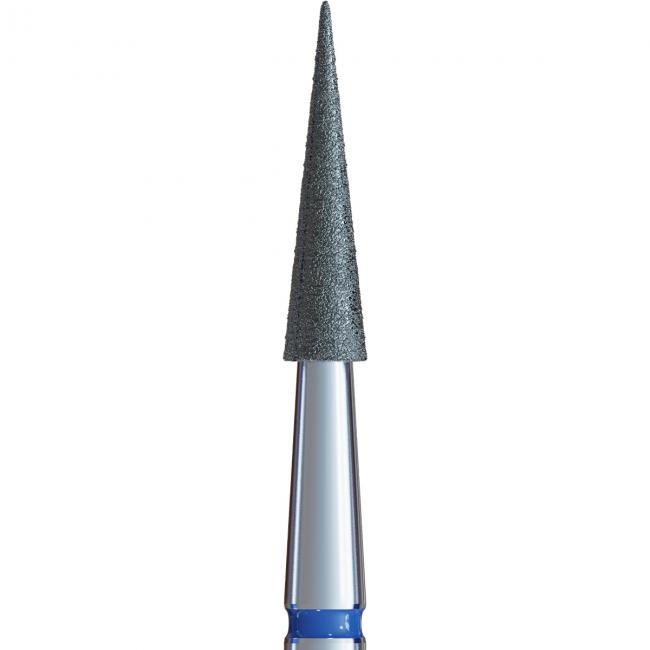 N° 25 V104.166.524.021 (Foret diamanté conique 166, longueur 10,0 mm, D = 2,1 mm, abrasif moyen)