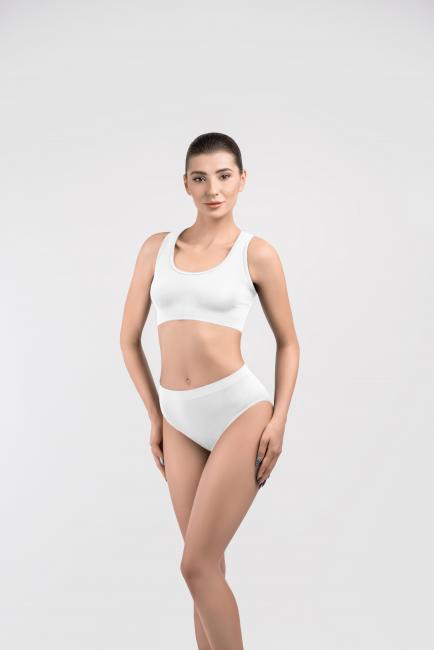Padded Top (Color: White, Size M)